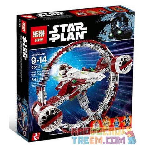 Not Lego Star Wars 75191 Jedi Starfighter With Hyperdrive Ftl Jedi