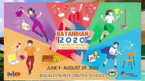 Bugallon Integrated School Es Oplan Balik Eskwela Brigada Eskwela 2020