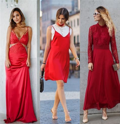 Vestido Vermelho Como Criar Looks Elegantes E Modernos Com Essa Cor