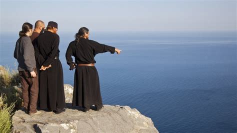 Vladimir Putin Visits Mount Athos All Male Orthodox Enclave Bbc News