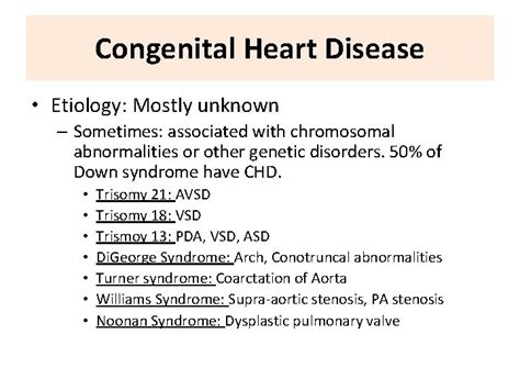 Congenital Heart Disease Mohammed Alghamdi Md Frcpc Peds