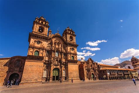 Centro Histórico Cusco Perú Plaza De Armas
