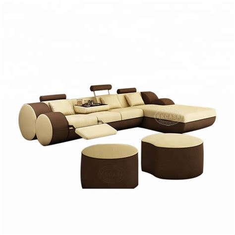 Living Room Sofa Specific Use Classic Sofa L Shape Modern Sofa Leather