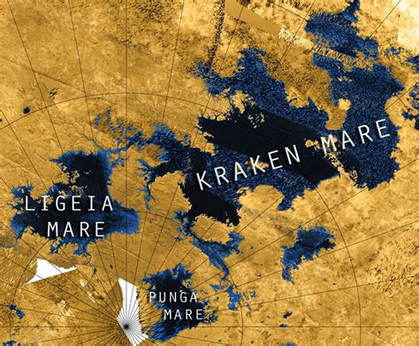 A Sea Full Of Liquid Methane Is Found On Titan