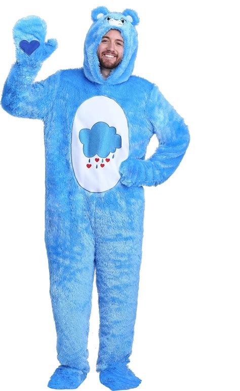 Adult Plus Size Care Bears Classic Grumpy Bear Fancy Dress Costume 4x