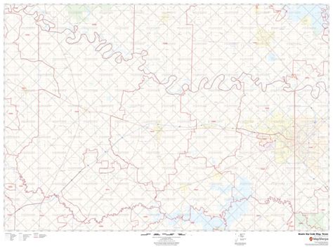 Bowie Zip Code Map Texas Bowie County Zip Codes