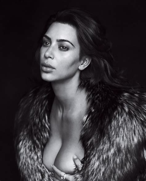 Dear Lord Kim Kardashian Strips Down For Her First Gq Cover Shoot