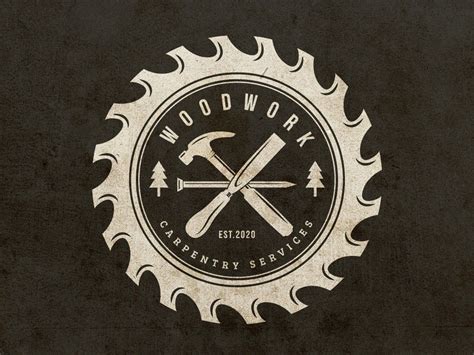 Logo Design Woodwork And Carpentry Logo Custom Logo Business Logo