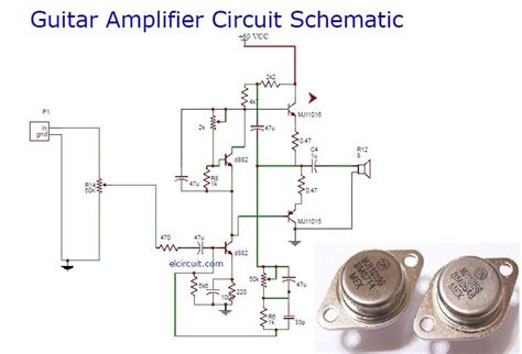 Want to build your own tube amplifier for guitar? Guitar power amplifier circuit | Power amplifiers ...