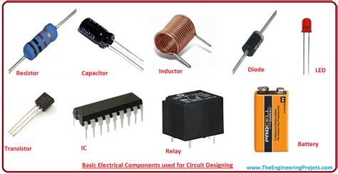 Basic Electronic Components Used For Circuit Designing The