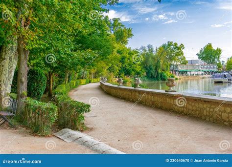 Road Next To The River And The Park Stock Photo Image Of Bridge