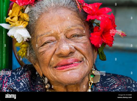 Happy Elderly Cuban Woman Hi Res Stock Photography And Images Alamy