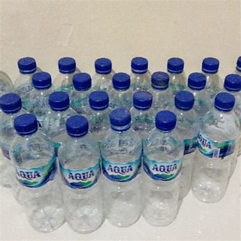 Jual Botol Aqua Bekas 600 Ml Bersih Shopee Indonesia