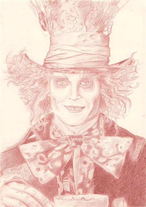 Mad Hatter Drawing By Sweeneylestrange On Deviantart