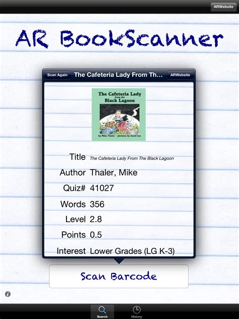 This is a 2.3 ar book and the quiz. Access AR Info for All Books using AR BookScanner ...