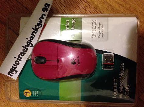 Logitech Wireless Mouse M305 Pink Electronics