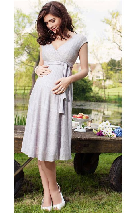 Summer Breeze Maternity Dress Silver Maternity Wedding Dresses Evening Wear And Party