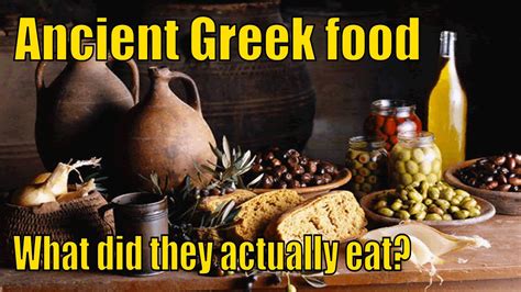 What Did The Ancient Greeks Eat Youtube