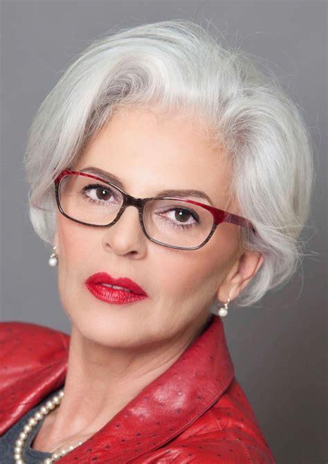 Pin By Chelin On Grey Grace Grey Hair And Glasses Haircut For Older Women Short Hair Styles