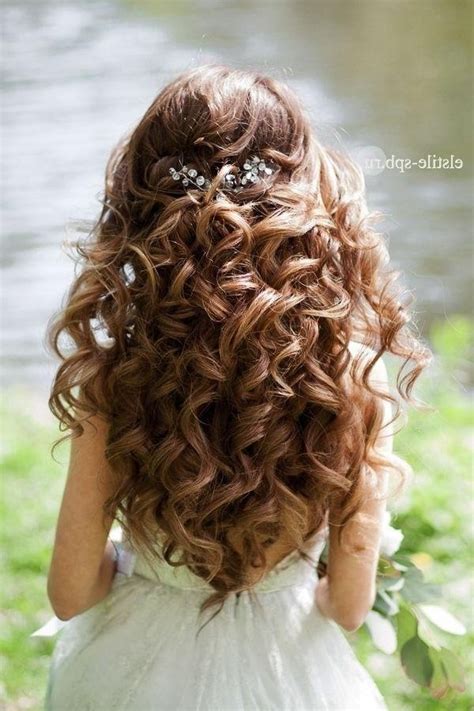 15 Ideas Of Long Hairstyles Curls Wedding