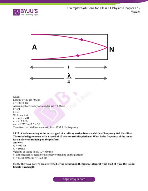 Stay with us to know the examples of the waves in which the particles of the medium vibrate along a line perpendicular to the direction of propagation of waves are called transverse waves. NCERT Exemplar Class 11 Physics Solutions Chapter 15 | Check out the PDF here