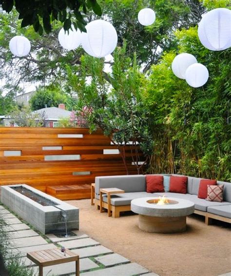Modern Patio Backyard Ideas House Backyards