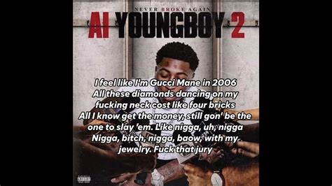 Nba Youngboy Make No Sense Lyrics Youtube