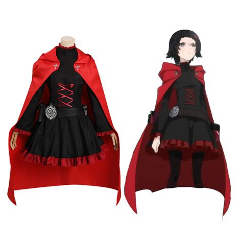 Rwbyice Queendom 2022 Ruby Rose Cosplay Costume Outfits Halloween C
