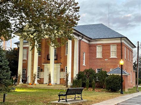 Historic Westmoreland County Courthouse In Montross Virginia Built In