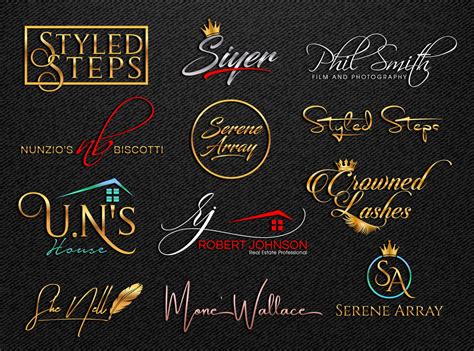 Unique Signature Logo by SEOWEE on Dribbble