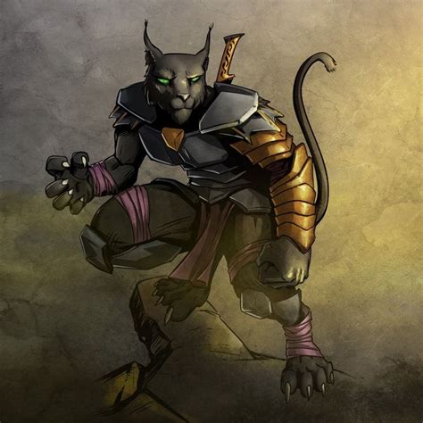 Tabaxi For Dandd 5e Characterdrawing Dungeons And Dragons Characters Character Design