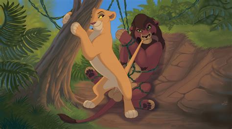 Rule 34 Balls Disney Erection Feline Female Kiara Kovu Lion Male