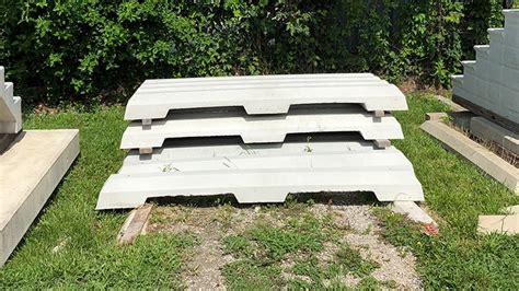 Precast Concrete Sign Bases And Parking Bumpers Indianapolis