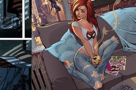 Mary Jane Watson Hot Girl Spiderman Comics Poster My Hot Posters