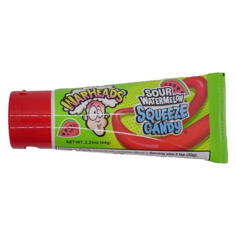 Warheads Sour Watermelon Squeeze Candy 225 Oz