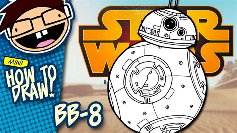How To Draw Bb 8 Star Wars Narrated Easy Step By Step Tutorial
