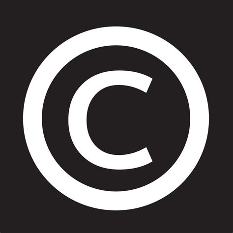 Copyright Symbol Icon 643478 Vector Art At Vecteezy