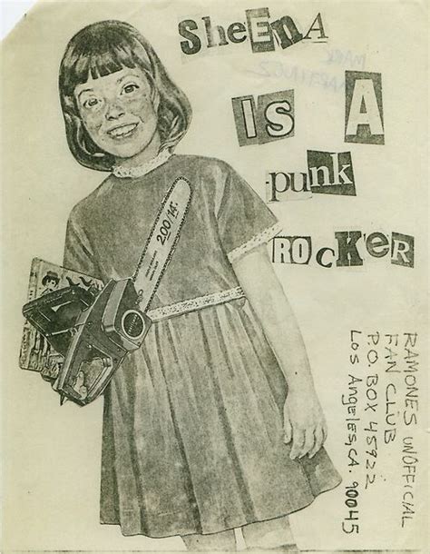 Ramones Los Angeles Fan Club Mail Out 1977 Punk Poster Punk Design Punk Culture