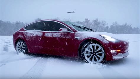 Tesla Model 3 Winter Weather Issues Are Starting To Appear Evbite