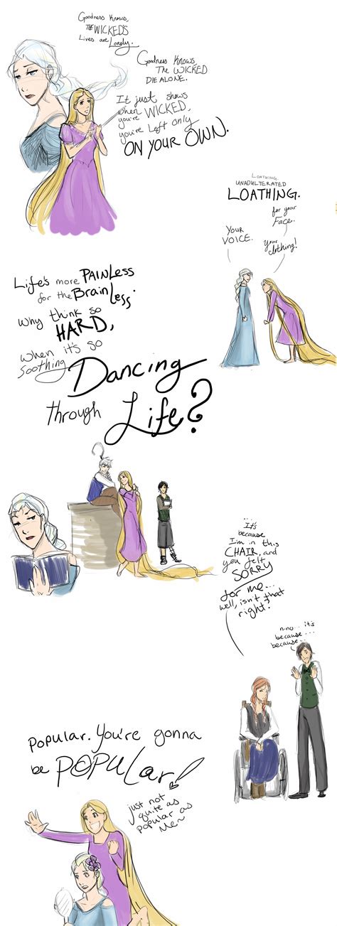 Crossover Frozen Meets Wicked By Zombieowl On Deviantart