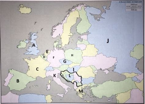 Countries Of The Eastern And Western European Regions Flashcards Quizlet