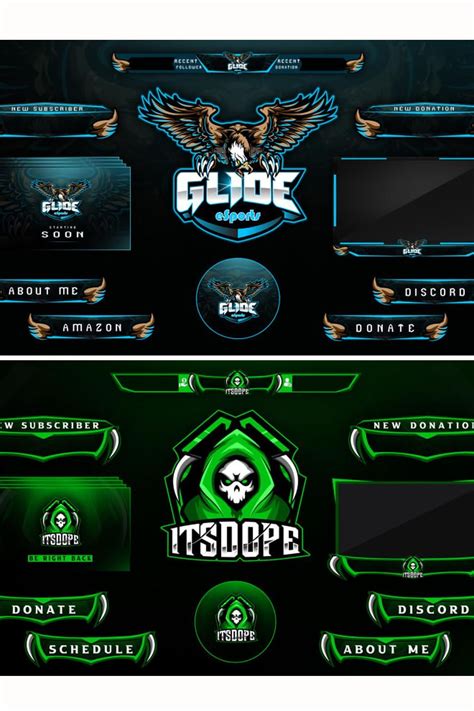 I Will Create Professional Twitch Overlays And Logo For Your Stream