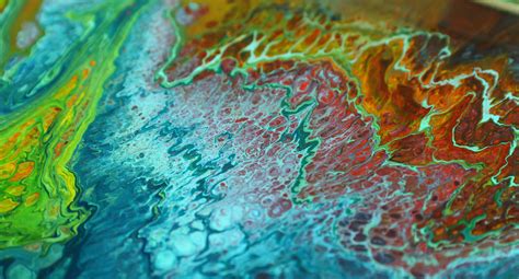 Learn Acrylic Pour Painting Techniques For Your Prettiest Diy Wall Art