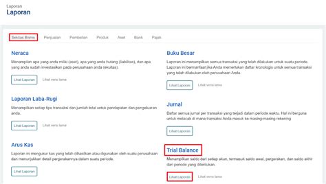 Bagaimana Cara Membuat Laporan Trial Balance New Mekari Jurnal