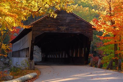 New England Photography Covered Bridges Fall Foliage Pictures