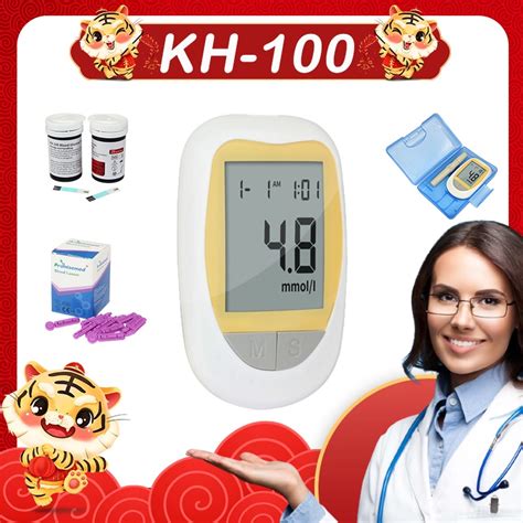 CONTEC KH 100 Blood Glucose Meter Diabetes Monitor Blood Sugar Tester