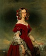 Luisa de Orleans esposa de Leopoldo de Saxe Coburg Gotha , rey de ...