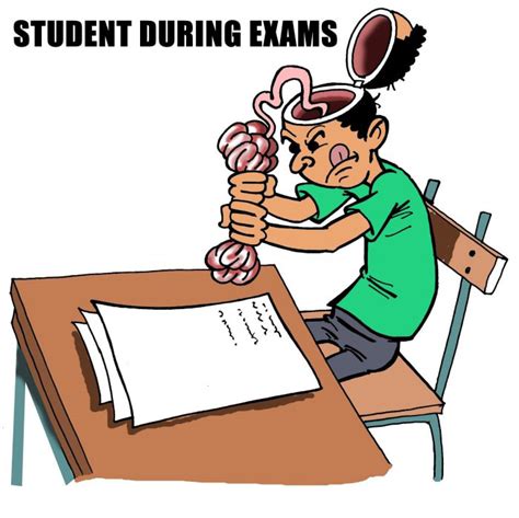 Student During Exams Student Exam Comics Funny Comics And Strips