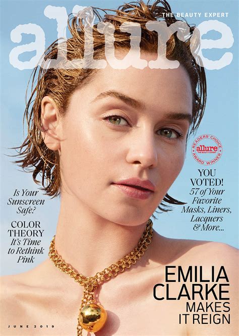 Emilia Clarke Covers Flaunt Magazine Issue 166 By Olivia Malone