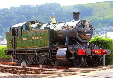 1924 Goliath Steam Train 5205 Class 5239 England Devon Paignton For